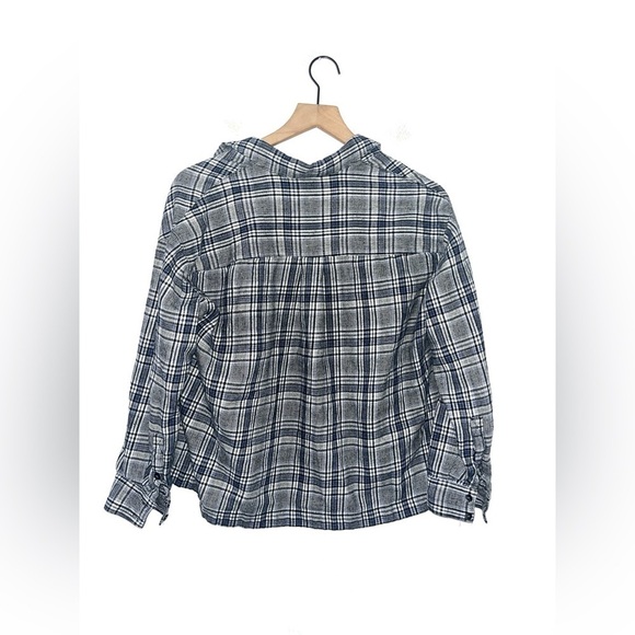 MADEWELL Flannel Westlake Shirt in Dubin Plaid in Size XS - Picture 4 of 10
